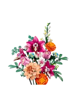 Конструктор Icons 10342 Букет из розовых цветов