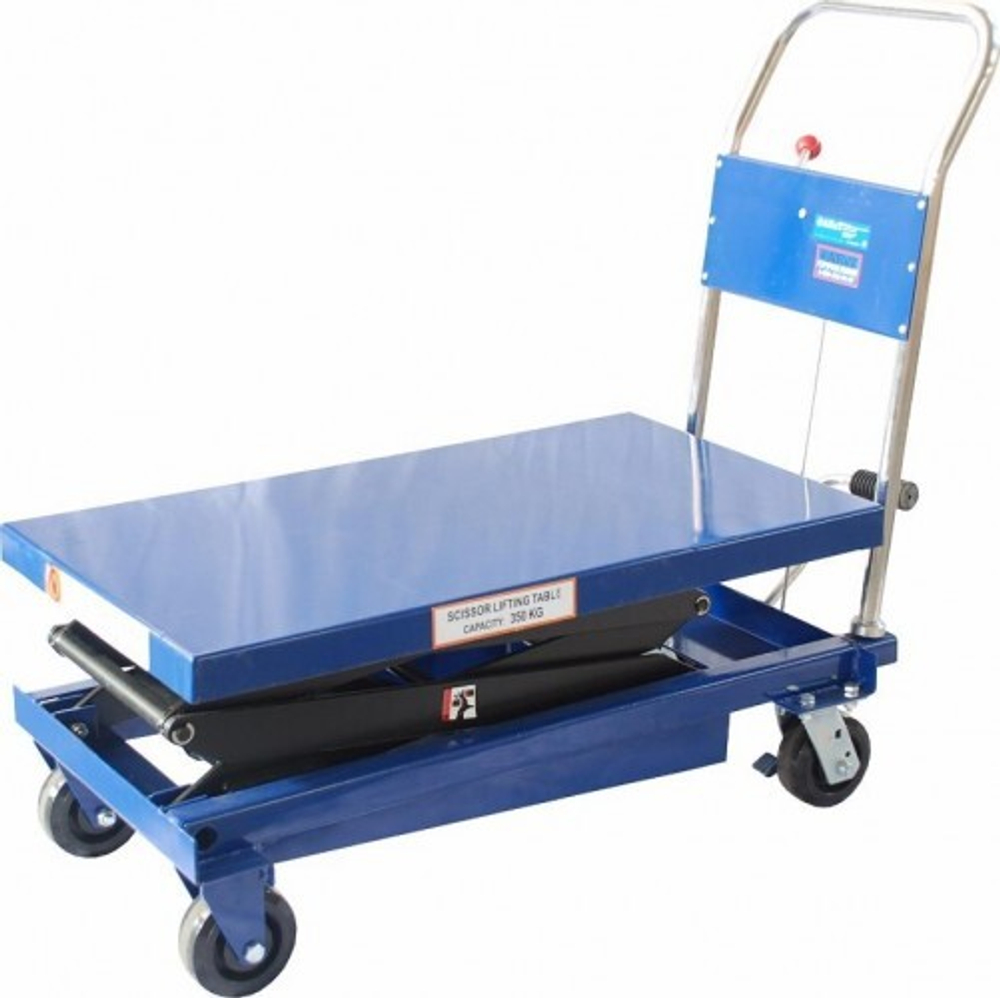 Тележка гидравлическая платформенная AE&T YTJ-S35 (грузоподъемность-350 кг)