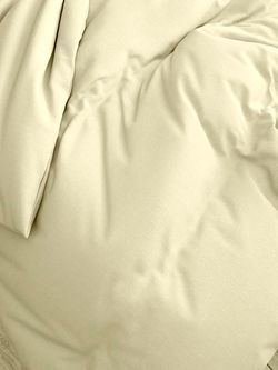 Постельное белье сатин Milky Garden "Ваниль" евро Наволочка 50х70 см 2 шт Простынь 240x215 см Пододеяльник 200x215 см