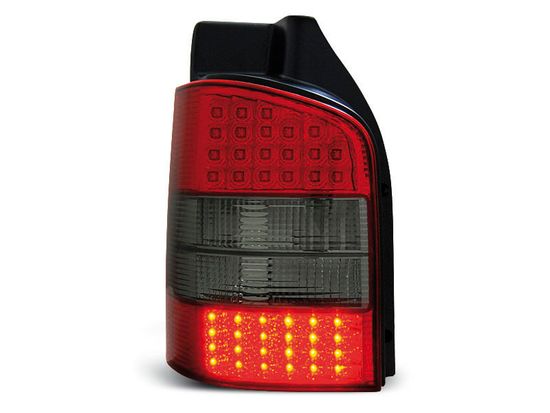 Задние фонари VW T5 red smoke led