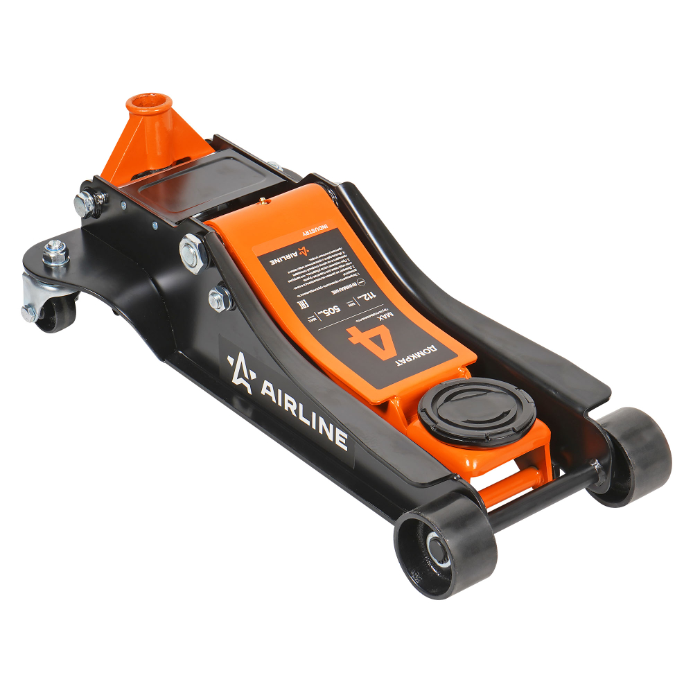 Домкрат подкатной 4т 112-505мм INDUSTRY двухпоршневой, низкопрофильный МП-серия AJ45FI510 AIRLINE