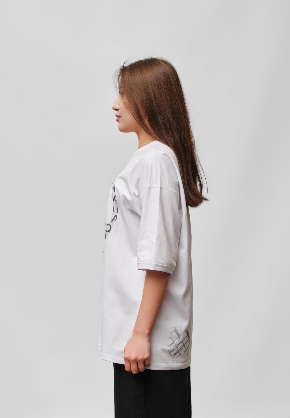 Футболка оверсайз SHANYRAQ WHITE