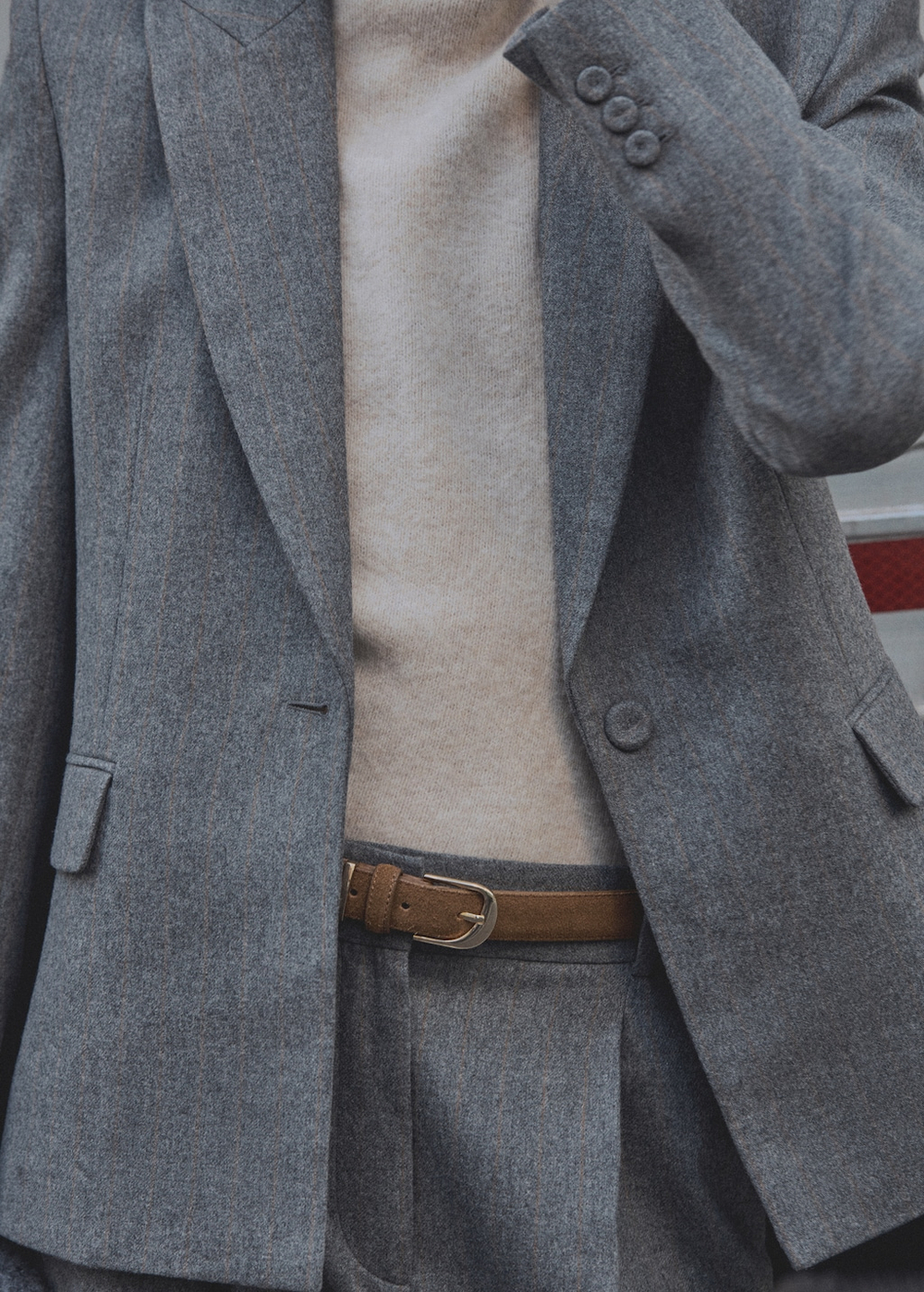 Костюмный блейзер из чистой шерсти