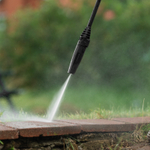 Моечная машина высокого давления АМ-1800, 1800 Вт, 140 бар, 350 л/ч, колесная// Сибртех