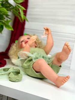 Кукла Реборн виниловая 55см (FA-037A1)