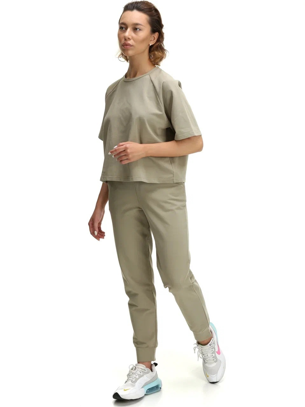 Брюки джогеры 2х-нитка