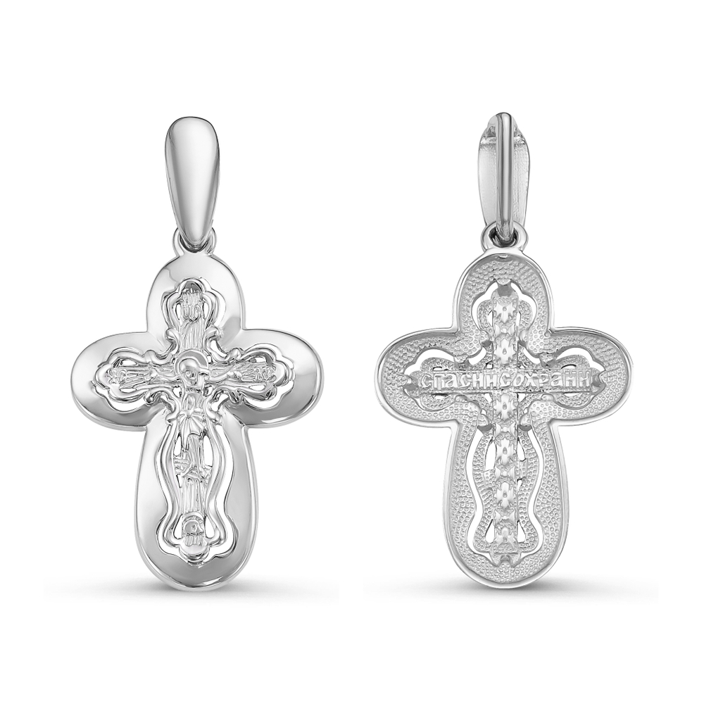 Крест из серебра 925 пробы