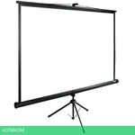 Проекционный экран Cactus TriExpert черный (CS-PSTE-220X220-BK)