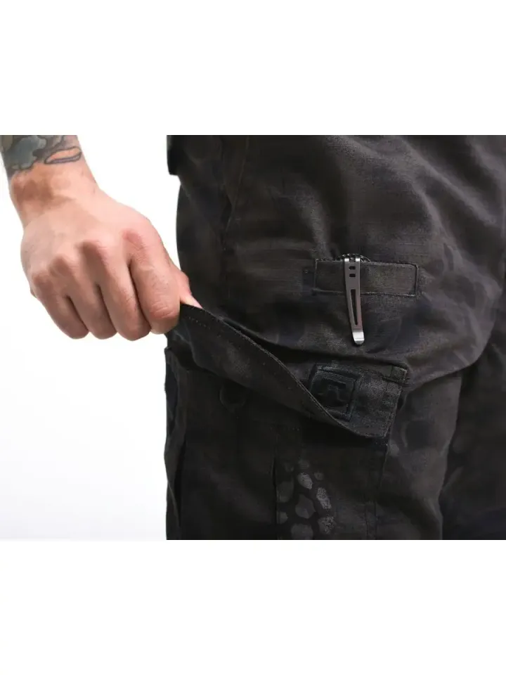 Брюки COBALT рип-стоп (black python)