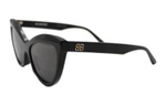 Balenciaga Cat Eye Sunglasses Women"s Black