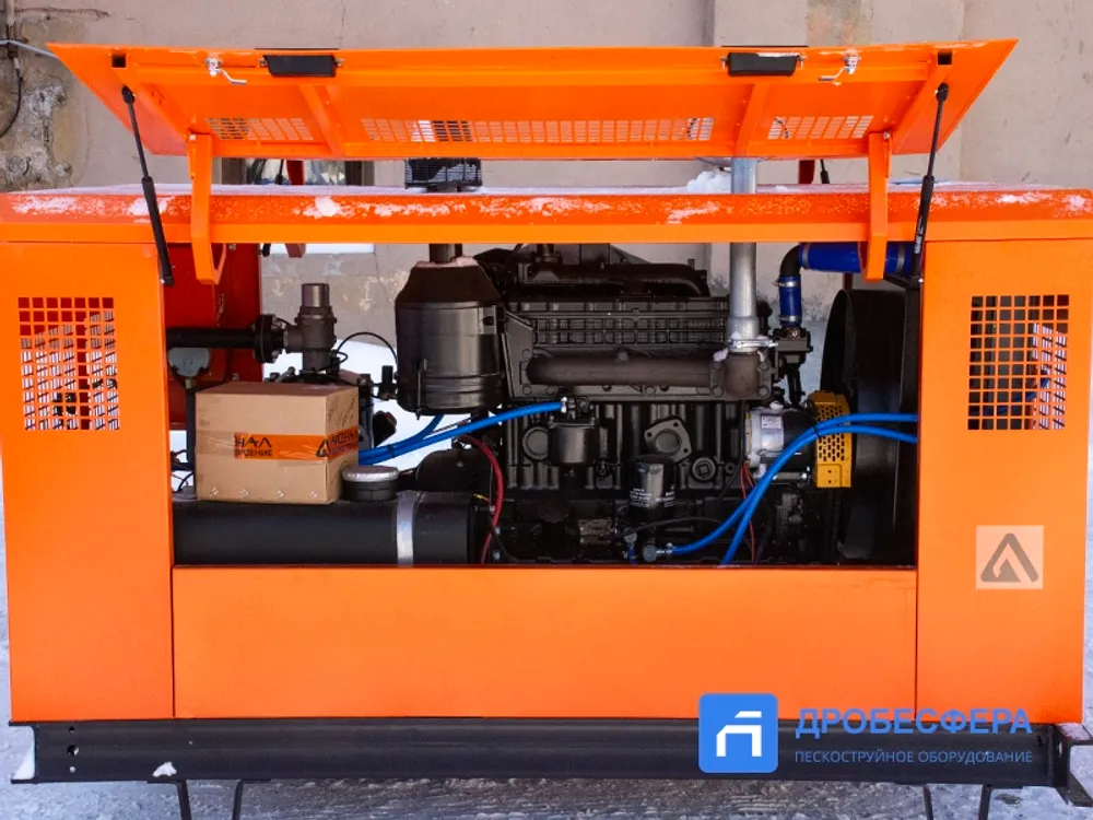 Дизельный винтовой компрессор ЗИФ-ПВ-8/0,7