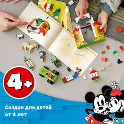 LEGO Disney Mickey and Friends: Ферма Микки и Дональда 10775 — Mickey Mouse & Donald Duck's Farm — Лего Дисней Микки и друзья