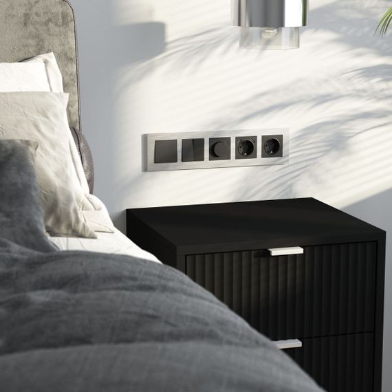 Рамка Werkel AluMax на 5 постов алюминий W0053506 4690389214318