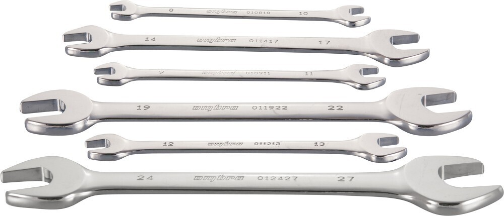 OMT6S Набор ключей гаечных рожковых в сумке, 8-27 мм, 6 предметов