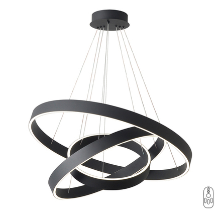 Люстра Crystal Lux TRON SP158W LED BLACK