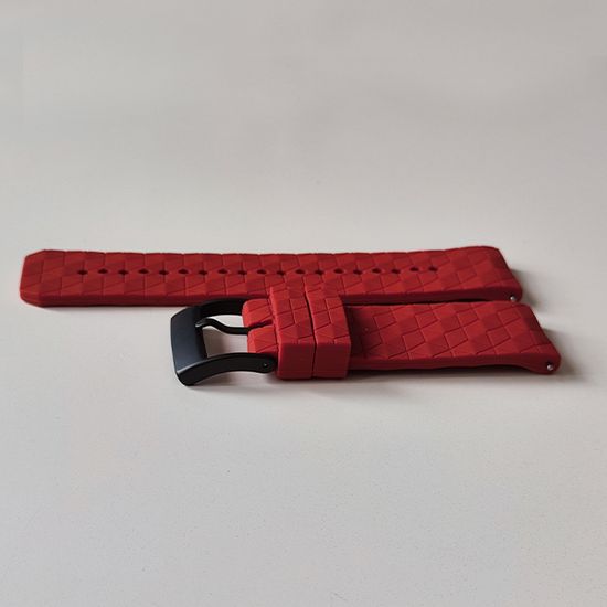 Ремешок Ranger 24 мм для Suunto 9 Baro, Suunto 7, Suunto Spartan Sport силиконовый быстросъемный (Красный)