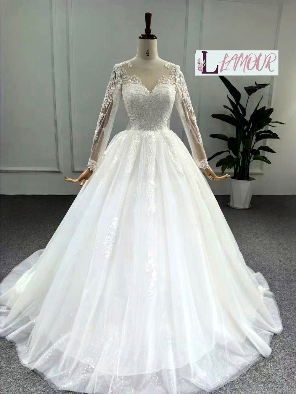 свадебное платье