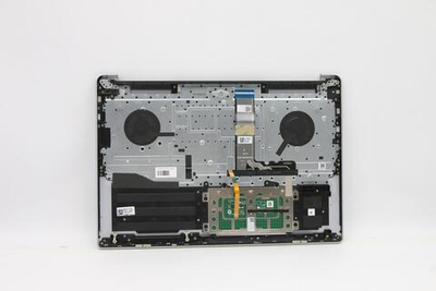 Верхняя панель с клавиатурой (топкейс) для ноутбука Lenovo ideapad 5 Pro-16ACH6 82L5 раскладка - русская, с подсветкой, черный (5CB1C74955), оригинал