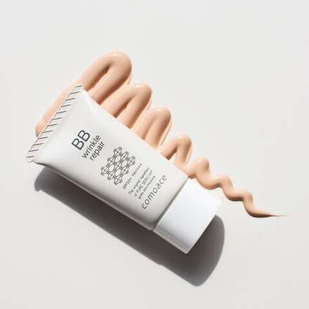 Шелковый BB крем против морщин с защитой от солнца SPF50+/PA++++ COMOACE Wrinkle Repair BB Cream