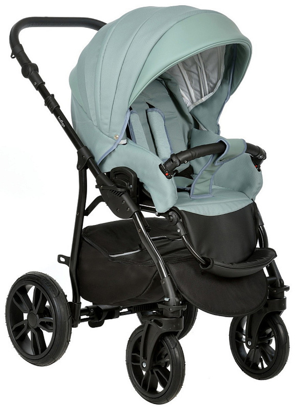 Детская коляска Indigo Indigo New 2 в 1 In03 шалфей