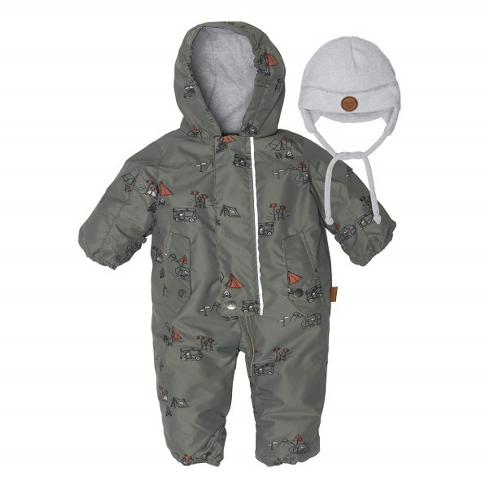 Демисезонный комбинезон Deux par Deux D30 W65S C.010 (шапочка в комплекте!)