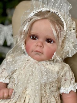 Кукла Реборн мягконабивная 60см в пакете (FA-597)