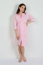 Халат женский Мамочка-6.1 Виотекс РОЗОВЫЙ