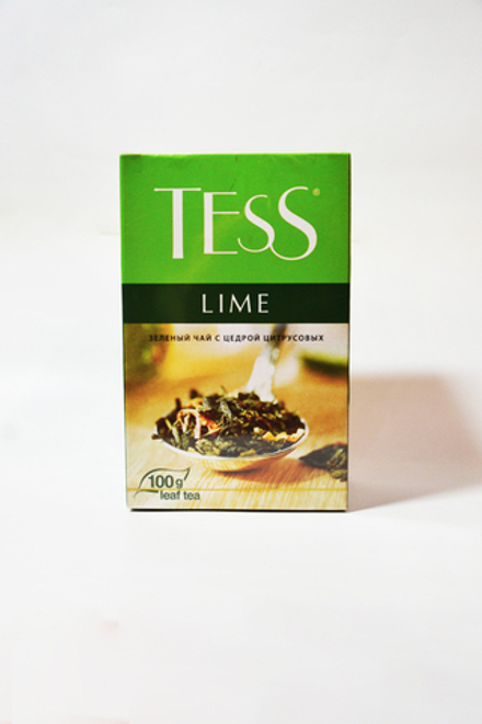 Чай Tess Lime Citrus peels зеленый с лаймом