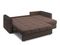 Диван угловой с оттоманкой Неаполь 1,2 - Velutto 23 шоколад/накладка венге