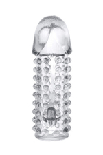 Прозрачная стимулирующая насадка на пенис Toyfa (Цвет: прозрачный)