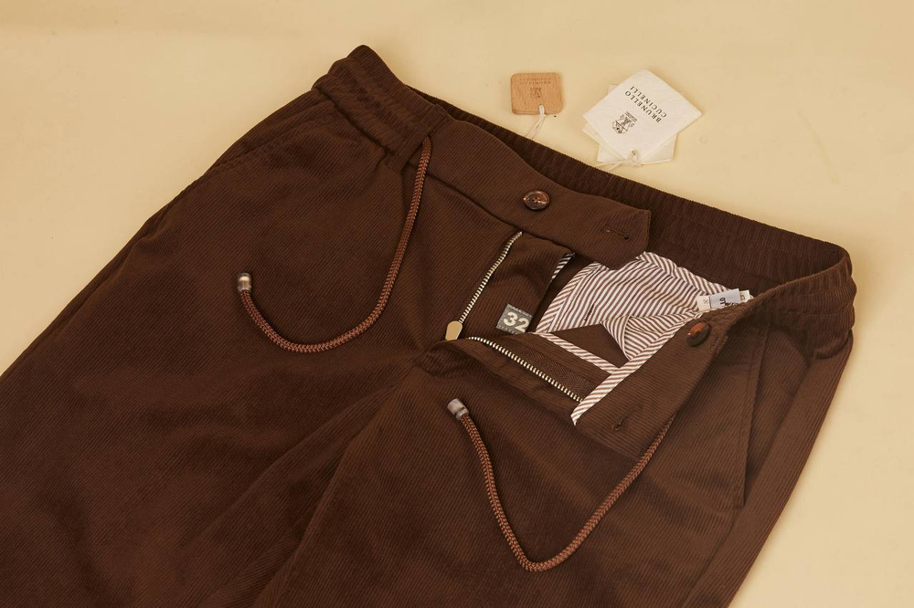 Вельветовые брюки Brunello Cucinelli