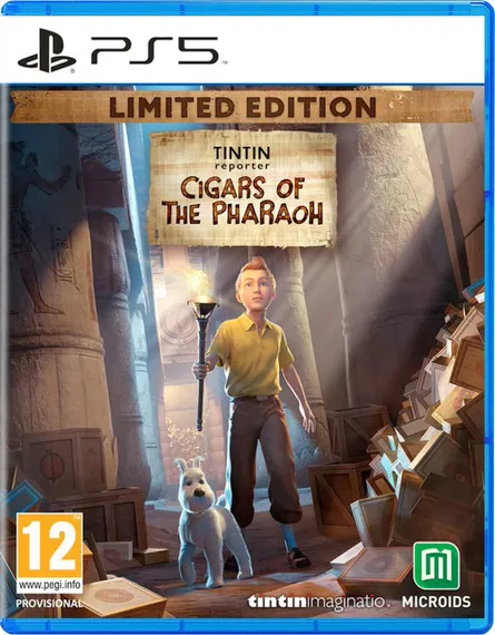 PS5 Tintin Reporter: Cigars of the Pharaoh Limited Edition (Новый, Русские субтитры, PPSA-13927)