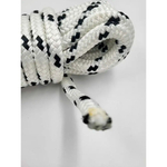 Шнур плетеный ШВАРТОВЫЙ 16,0 мм бел./черн. 3200 кг 12 м