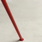 Торшер напольный красный с красным абажуром в стиле лофт, светильник напольный классический, Даг, E27, 60 Вт