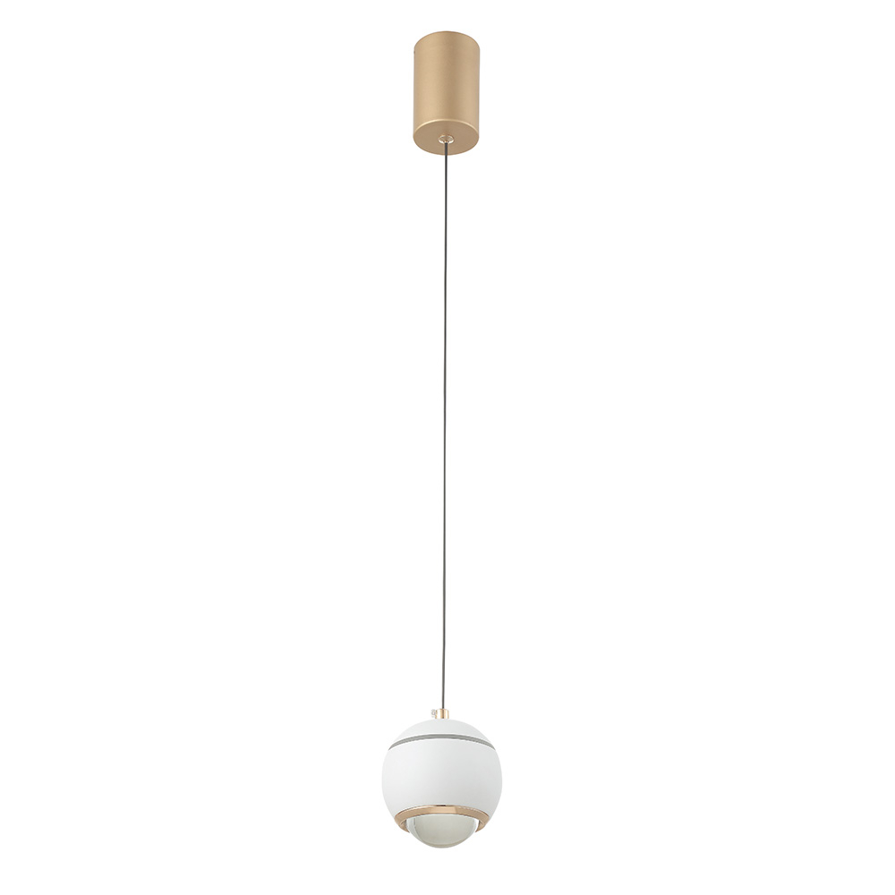Подвесной светодиодный светильник Crystal Lux Caro SP Led White