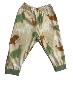 Штанишки с манжетом из кулирки (100% хлопок) на рост 80 см