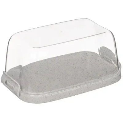 Масленка «Bergamo» (гранит светло-серый)