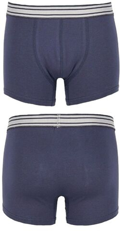 Набор из 3 темно-синих трусов-боксеров Darkzone (Размер: XXL) (Цвет: темно-синий)