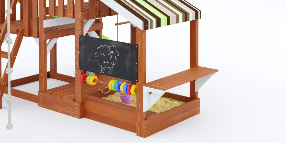 Детская площадка Савушка Тусун - 9 (салатовый)