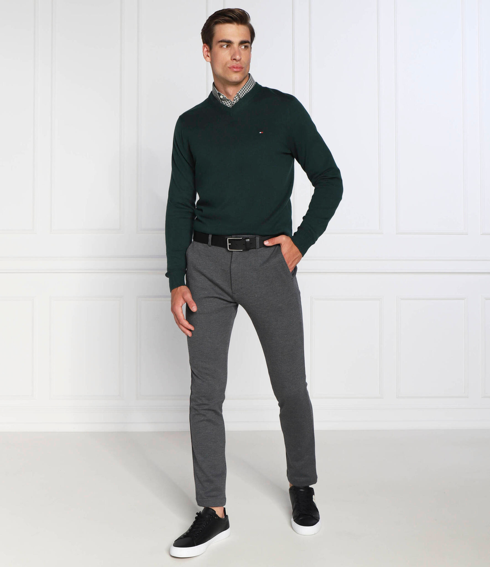 чиносы Tommy Hilfiger - серый(MW0MW28655)