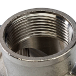 Крестовина STOUT SFT 0031 - 1"1/4 (для стальных труб, латунь никелированная)