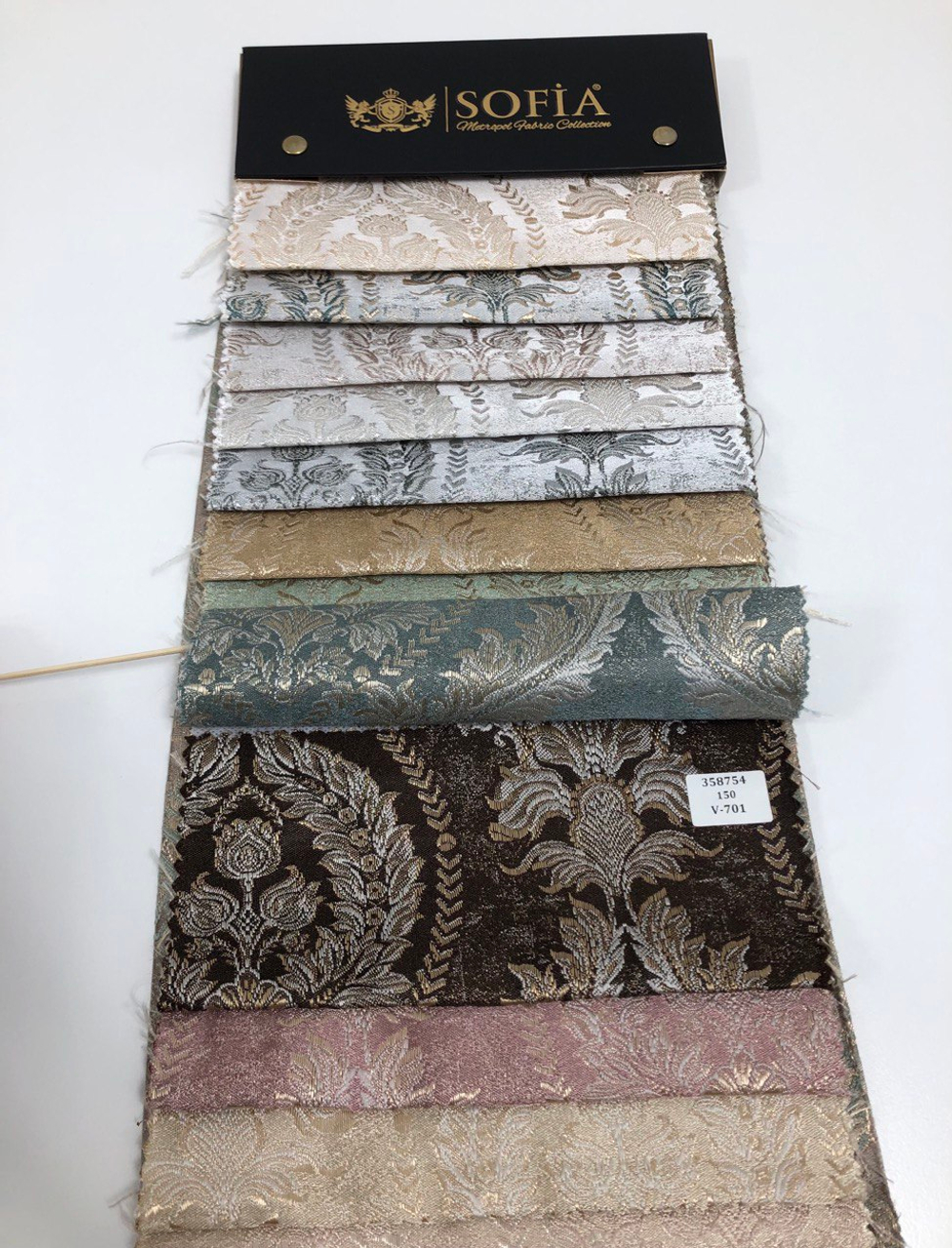 Ткань жаккард Sofia арт. 358754 (высота 295 см, Турция)
