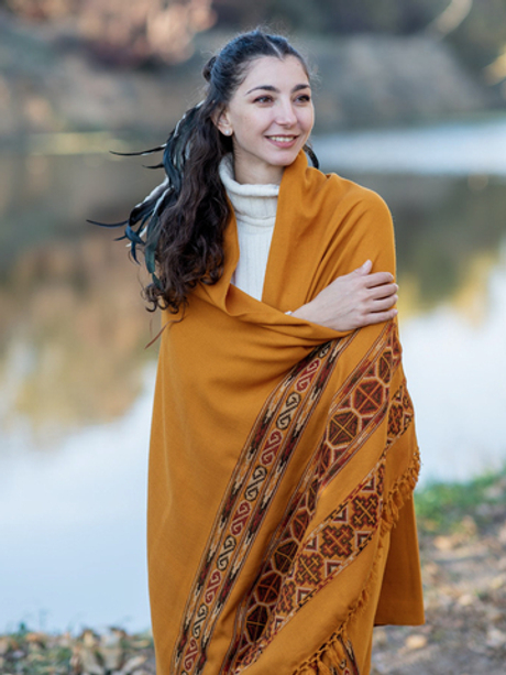 Шаль гималайская (куркума)
