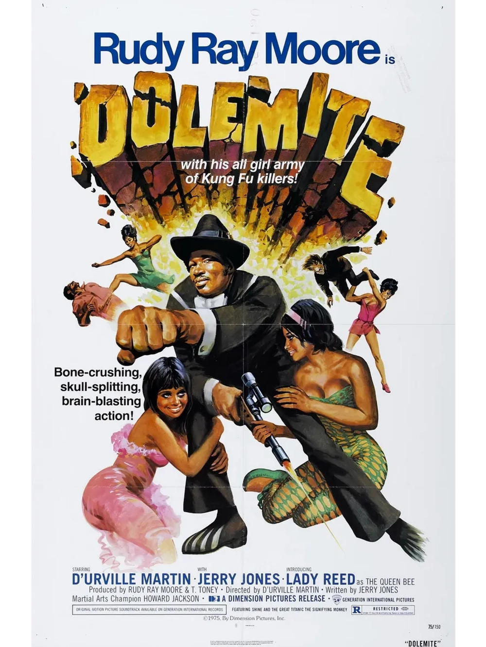 Долемайт (1975) (DVD-R), Грайндхаус (русский перевод).