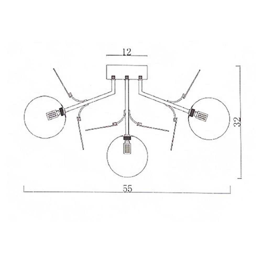 Потолочная люстра Imperiumloft MATISSE MATISSE-C-SELF01
