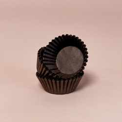 Капсулы бумажные для конфет коричневые, 35х25 мм, 50 шт