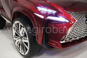 Детский электромобиль River Toys LEXUS E111KX красный