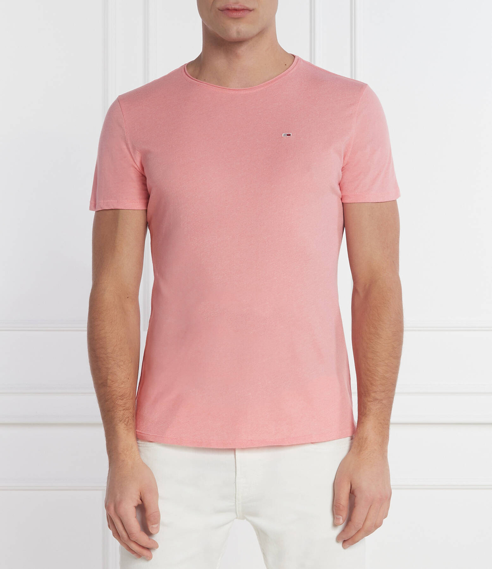 Футболка JASPE Tommy Jeans - розовый(DM0DM09586)