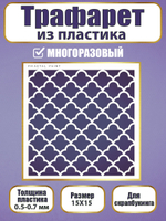 Трафарет для скрапбукинга из пластика многоразовый 040
