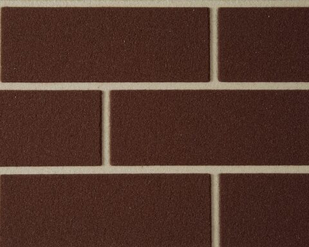 Термопанель фасадная под кирпич Темно-коричневый